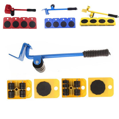 Furniture Lifter Sliders Kit: Heavy-Duty Roller Move Tool Set for 100Kg/220Lbs